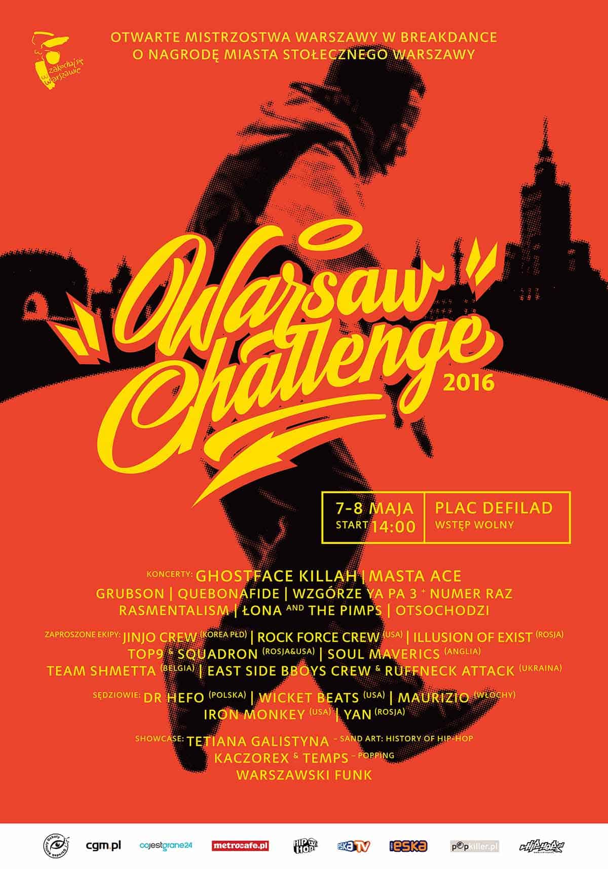 Strefa hip-hopowych atrakcji na Warsaw Challenge 2016!
